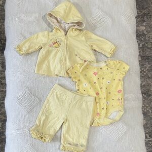 Disney Yellow Kids Matching Set